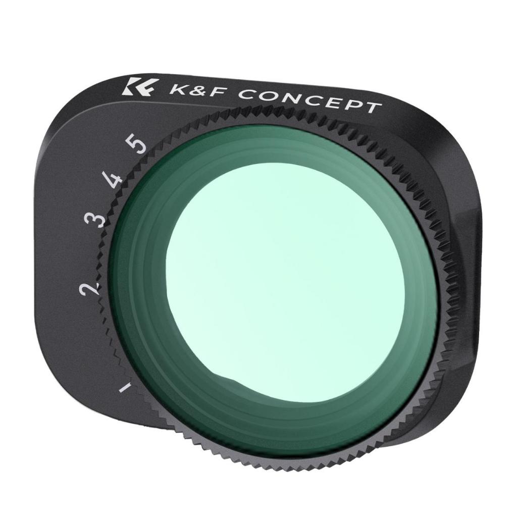 K & F Concept Mini 3/Pro Filtro De Vidro Óptico Variável ND2-ND32 Com 28 Revestimentos Multicamadas Compatíveis DJI Dron