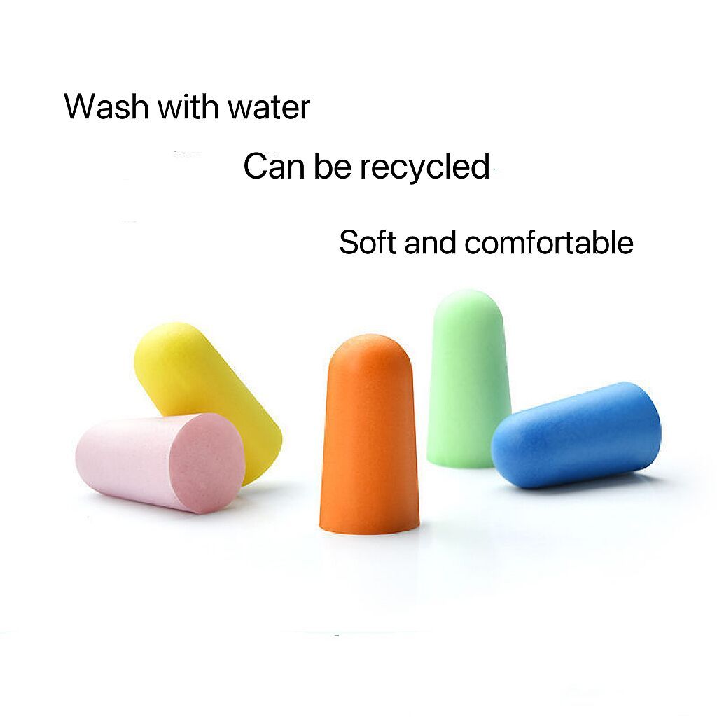 60 Tampões De Ouvido Para Isolamento Acústico , Redução De Ruído , Recuperação Lenta E Proteção Auditiva