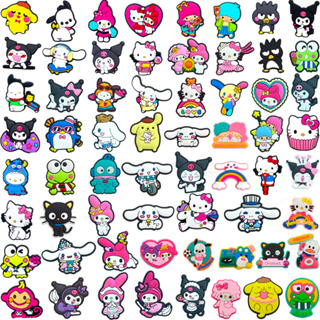 Acessórios Do PVC Das Decorações Estilo 64 Dos Encantos Da Sapata Com Botões Anime Desenhos Animados em Oferta na Shopee