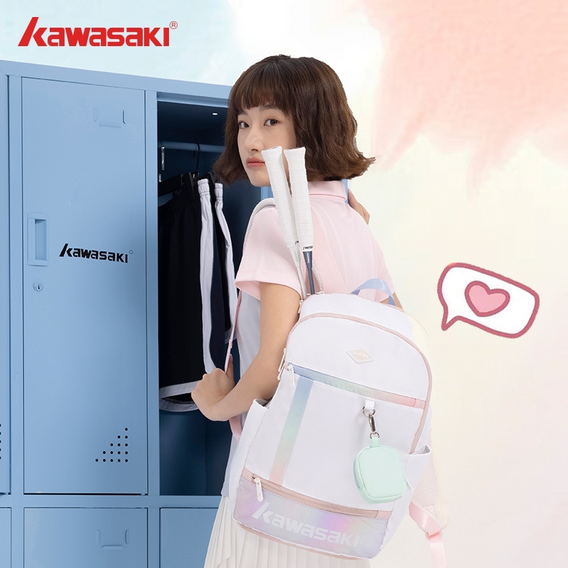 Mochila Kawasaki Bolsa De Badminton Feminina B8224 E C8245 Multifuncional Esportiva Fashion
