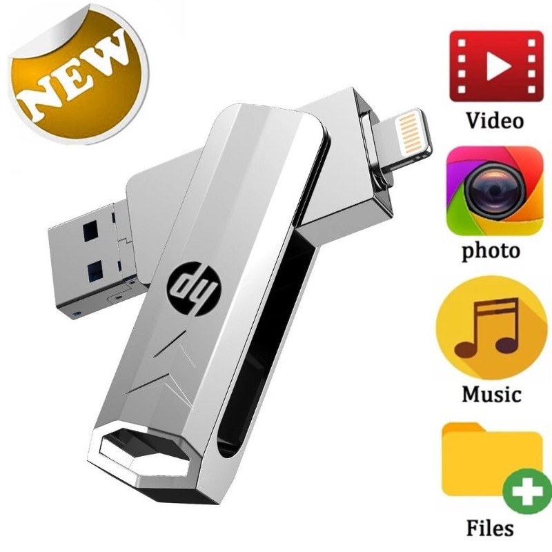 2024 Novo Original HP 4 in1OTG Tipo-C 2TB USB 3.0 flash drive Para PC Smartphones Câmeras MP4 Jogo