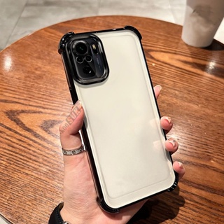 Capa Transparente Para Xiaomi Redmi Note 9 9S 10 10S Pro Max Lente Proteção Total Traseira Do Telefone em Oferta na Shopee