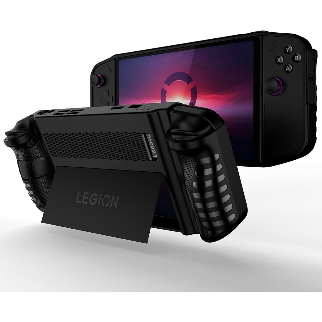 Capa De Silicone Compatível Com Lenovo Legion Go 8.8 " Suporte , 2023 Protetora Completa Antiarranhões À Prova De Choque