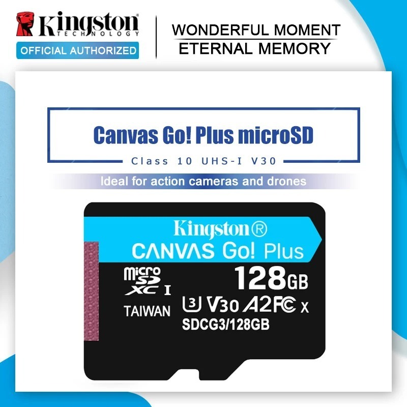 Tela Kingston Vai ! Mais Cartão microSD 128GB De Memória 64GB Class10 TF 256GB 512GB UHS-1 carte sd memoria Para Smartph