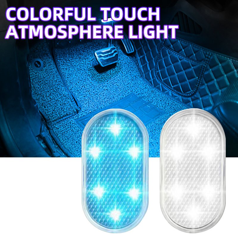 KEVANLY 1 Pçs Carro LED Luz De Toque Mini Sem Fio Interior Telhado Teto Lâmpada Leitura Alto Brilho Noite