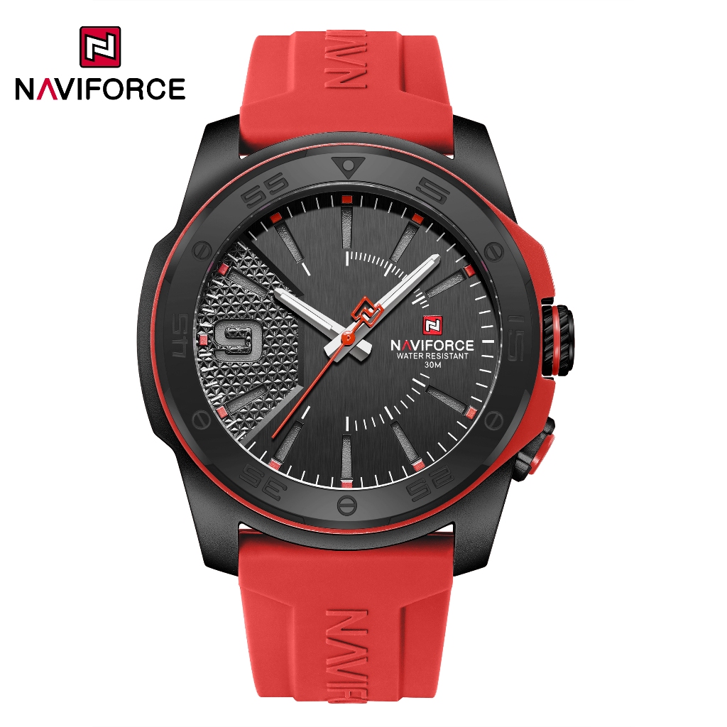 NAVIFORCE 7112 Relógio Masculino Luminoso Esportivo Com Mostrador Colorido Moderno