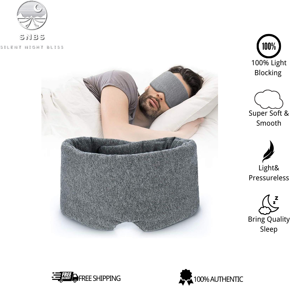 Máscara Blackout De Algodão Para Dormir-Máscaras Os Olhos Feitos À Mão Com Bloqueio De Luz Homens E Mulheres , Confortáv