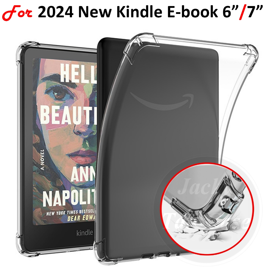 Capa Para 2024 Novo Kindle 6" 7" E-leitor Paperwhite (12ª Geração) Signature Edition colorsoft Basic 11ª RS23CV SA59CP