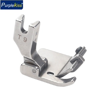 【Promoção】 # T9 Calcador Ajustável Borda De Bainha Para Máquina  Industrial 1pc em Oferta na Shopee