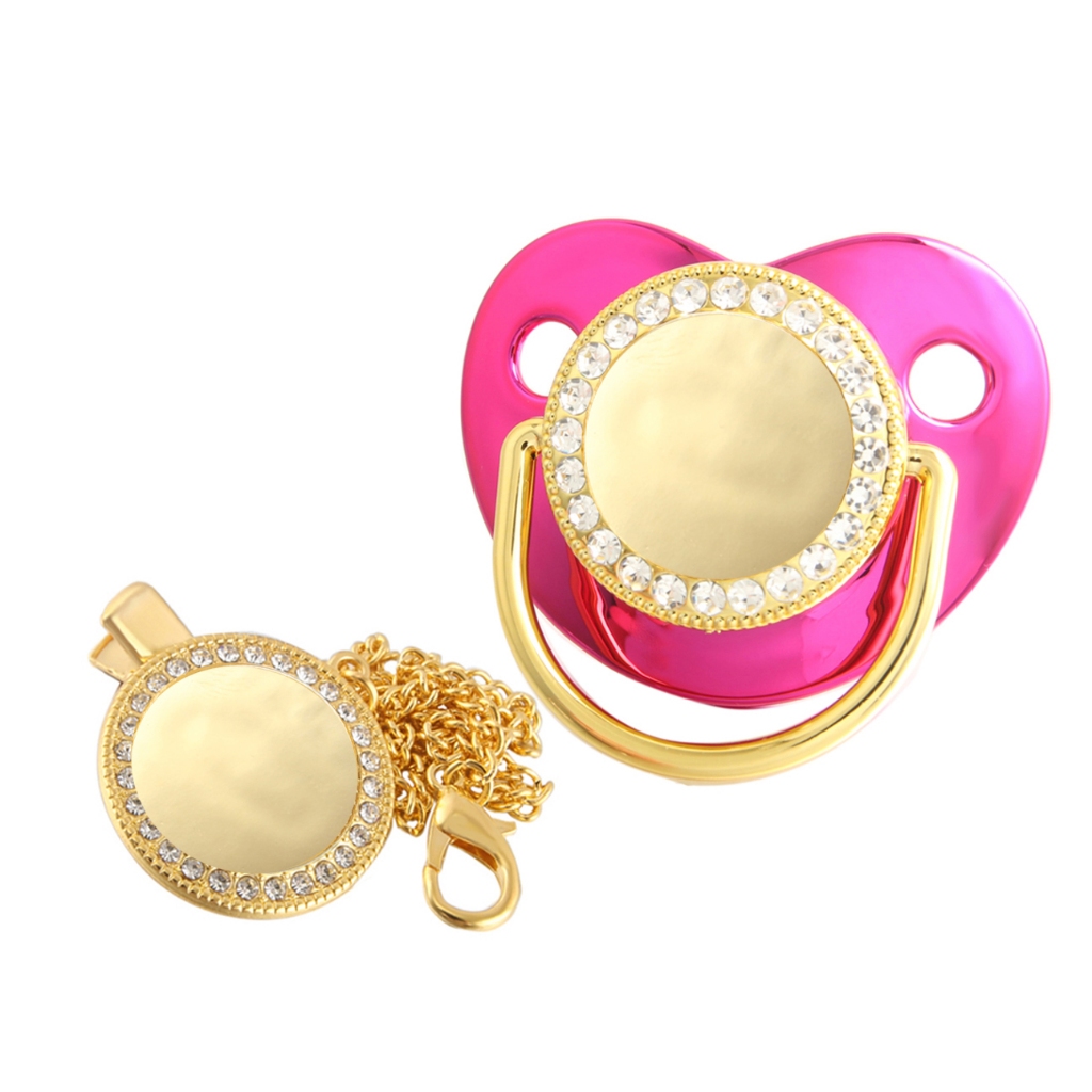 Chupeta Bling Baby Com Corrente Para Atacado em Oferta na Shopee