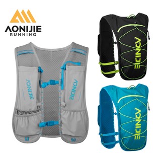 AONIJIE C9107 Colete De Hidratação De Corrida À Prova D'água E Respirável Para Mulheres Homens , Mochila Leve 4.23 Onças