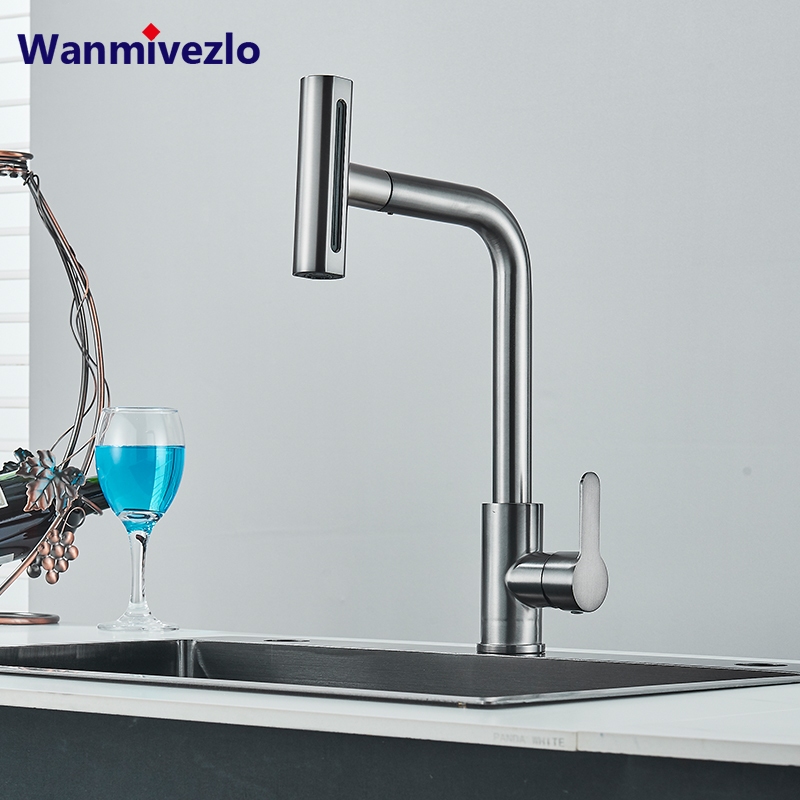 Torneira De Cozinha Com 4 Funções , Bico Estendido , Instalação De Tala De Alça Única em Oferta na Shopee