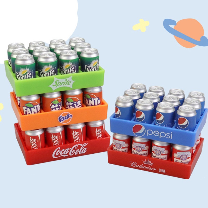 Latas Em Miniatura Simulação Brinquedos Casa De Boneca Conveniência Loja Acessórios Crianças Jogar