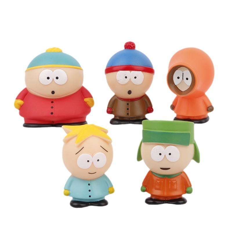 5 Pçs/Set 5-6cm Anime Jogo South Park Figura Kyle Cartman Kenny Stan Manteigas Jimmy Q Versão PVC Figuras De Ação Modelo em Oferta na Shopee