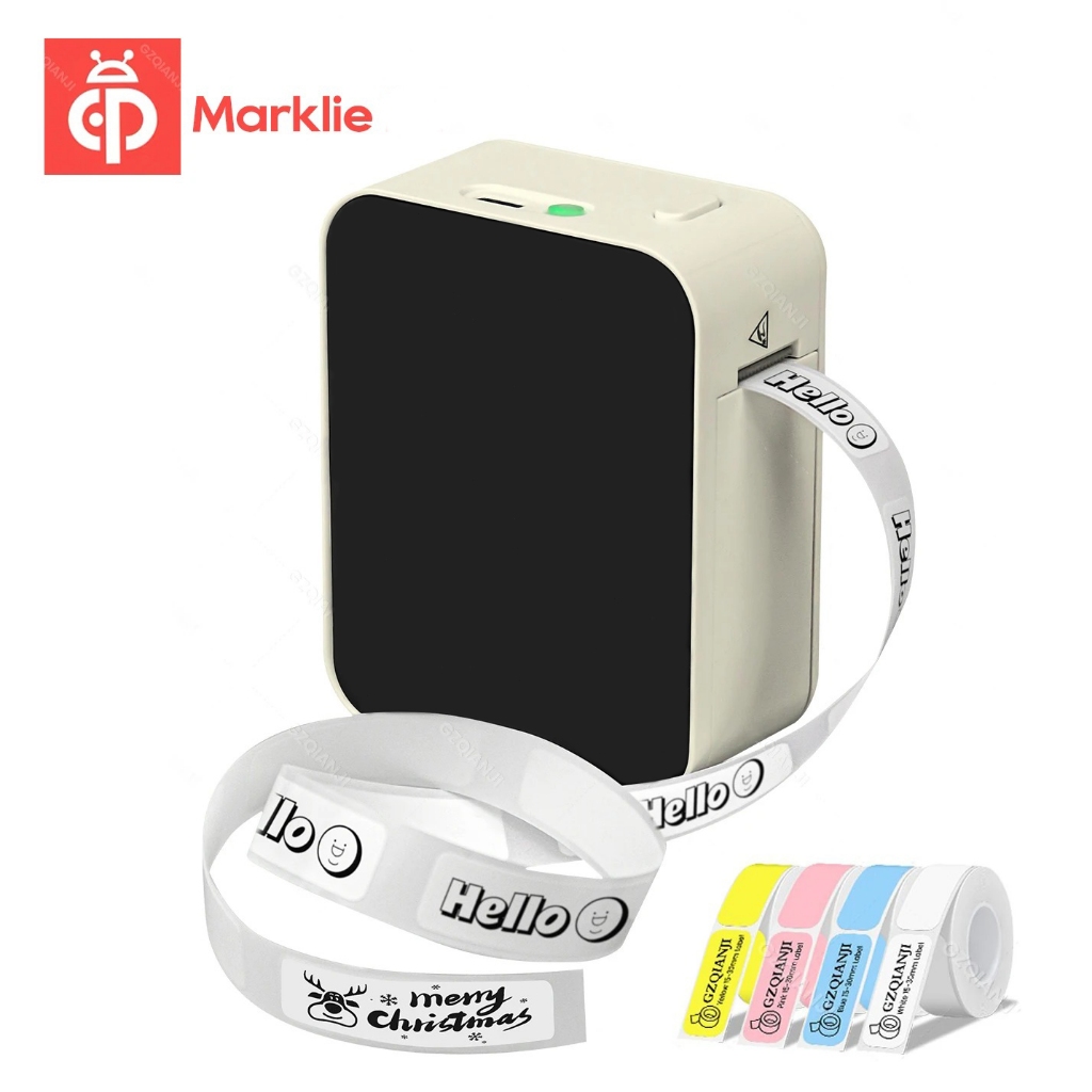 Marklife Impressora De Etiquetas Térmicas P15 Bluetooth Etiqueta Máquina Fabricante Mini Portátil Semelhante Ao Niimbot