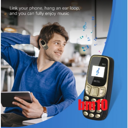 BM10 Novo Telefone GSM Celular Original Cassete Duplo Com Função MP3 player FM Mostrador Trocador De Voz Da Máquina em Oferta na Shopee