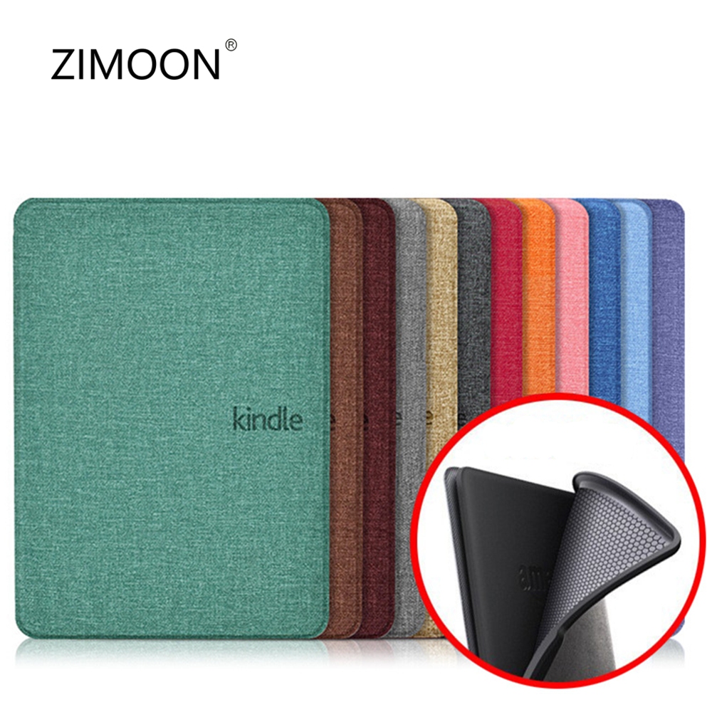 Tecido Magro Soft Case Para Kindle Paperwhite 12/11/10th Premium Leve Capa De Couro PU Magnética Com Auto Sleep/Wake up