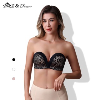 Z&D LIngerie Sutiã Tomara Que Caia Com Bojo E Silicone 6888 em Oferta na Shopee