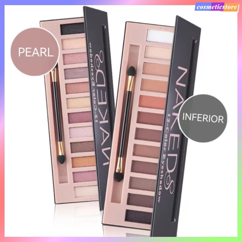 Paleta de Sombra Multicolor Sombra Terra Sombra Cor 12 Sombra Cor Sombra