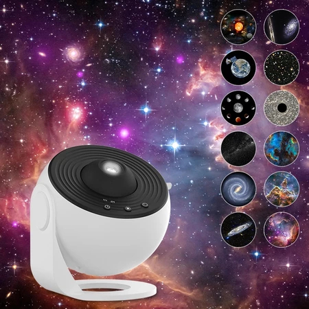 Planetário 12 Em 1 Projetor Luz Noturna Estrelada Galaxy Quarto Aproveite Uma Atmosfera Romântica Diferente