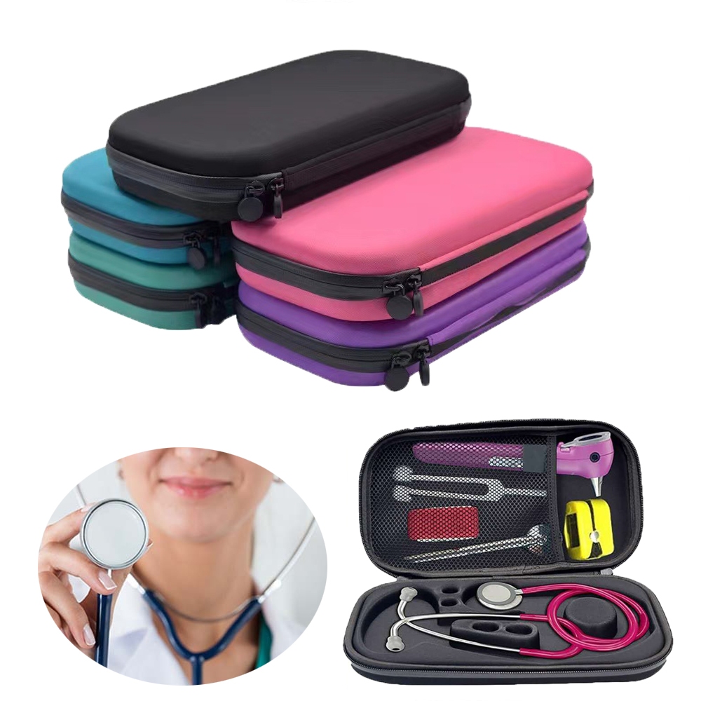 Imagem Estojo Case Protetor P/ Estetoscópio Zíper Medico Universal