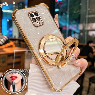 Capa Para Redmi note 9s 9 Pro De Telefone Com glitter Galvanizado anti-Queda De Quatro Cantos Recursos Estéticos E Supor em Oferta na Shopee