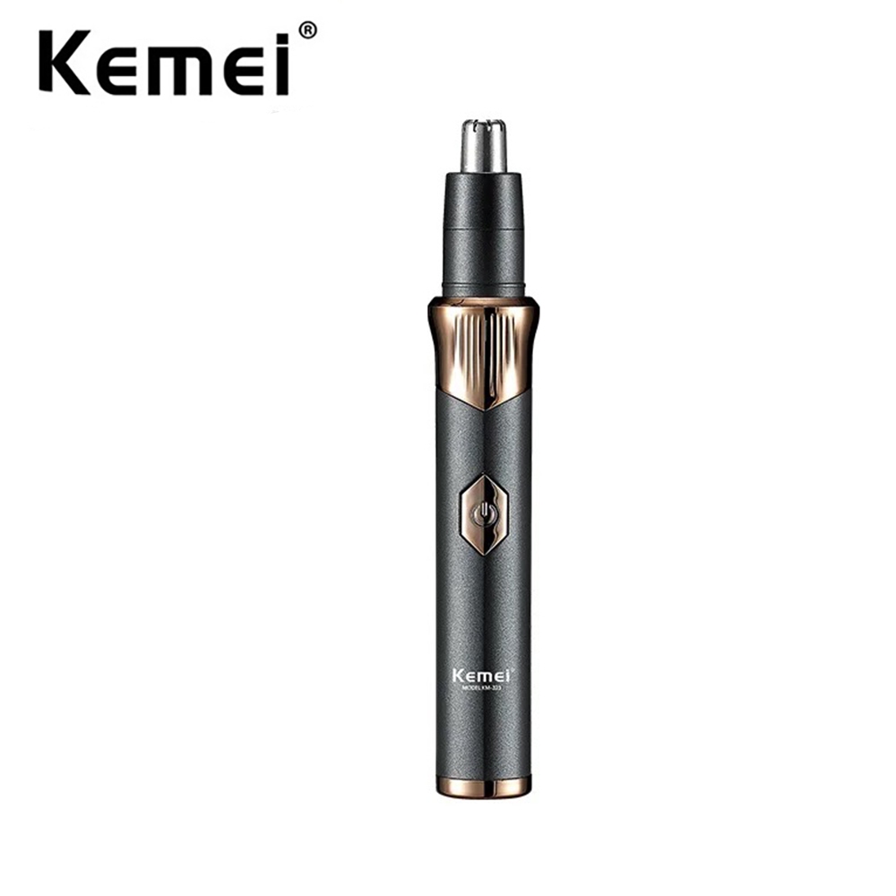 Kemei Recarregável Elétrico Orelha E Nariz Aparador De Pêlos Profissional Indolor Sobrancelha Trimmer Para Homens Mulher em Oferta na Shopee