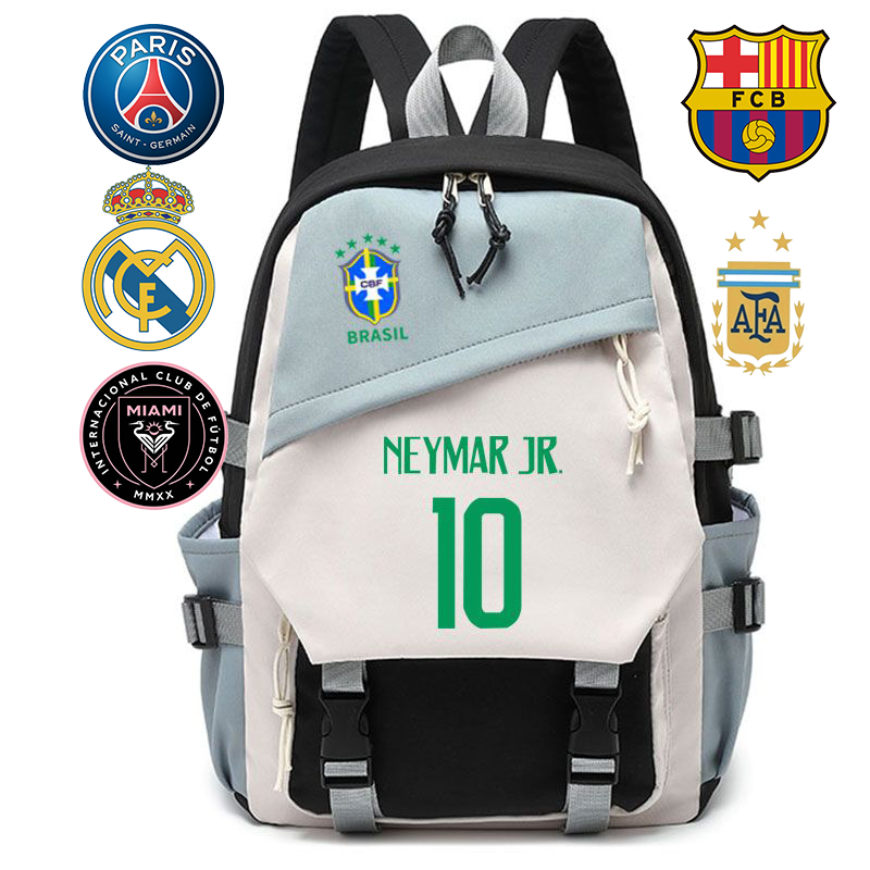 Free Shipping Football Mochila para estudantes ensino médio Mundo Esportes  42 * 30cm Youth Darong Junior Schoolbag