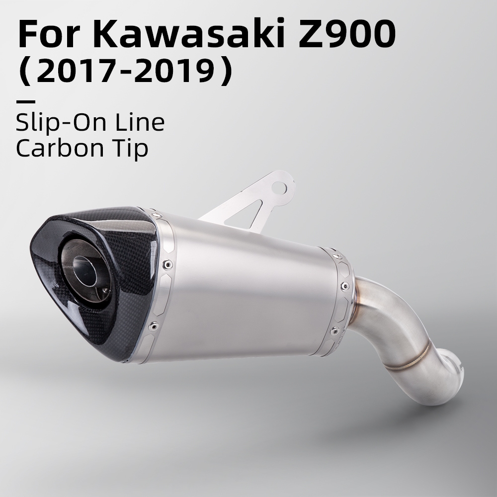 Deslizamento Para Silenciador De Tubo De Escape De Seção Intermediária E Traseira De Alto Desempenho Z900 (2019-2019)