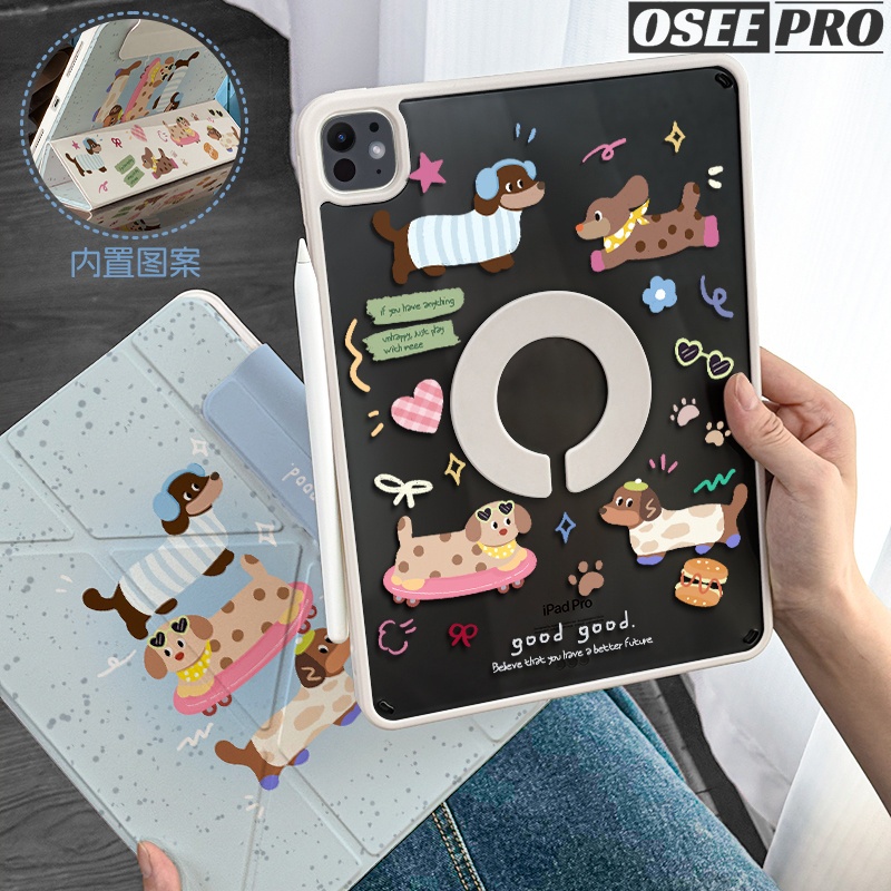 Capa iPad Suporte Magnético Giratório Removível Em Y Para Air M2/M3 11 polegadas M4/M5 Pro 11 13 10a /11a geração mini