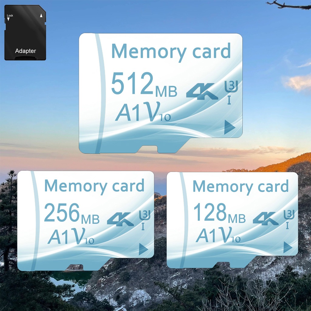 Cartão De Memória Original 512 Mb De Alta Velocidade A1 V30 TF 128 256