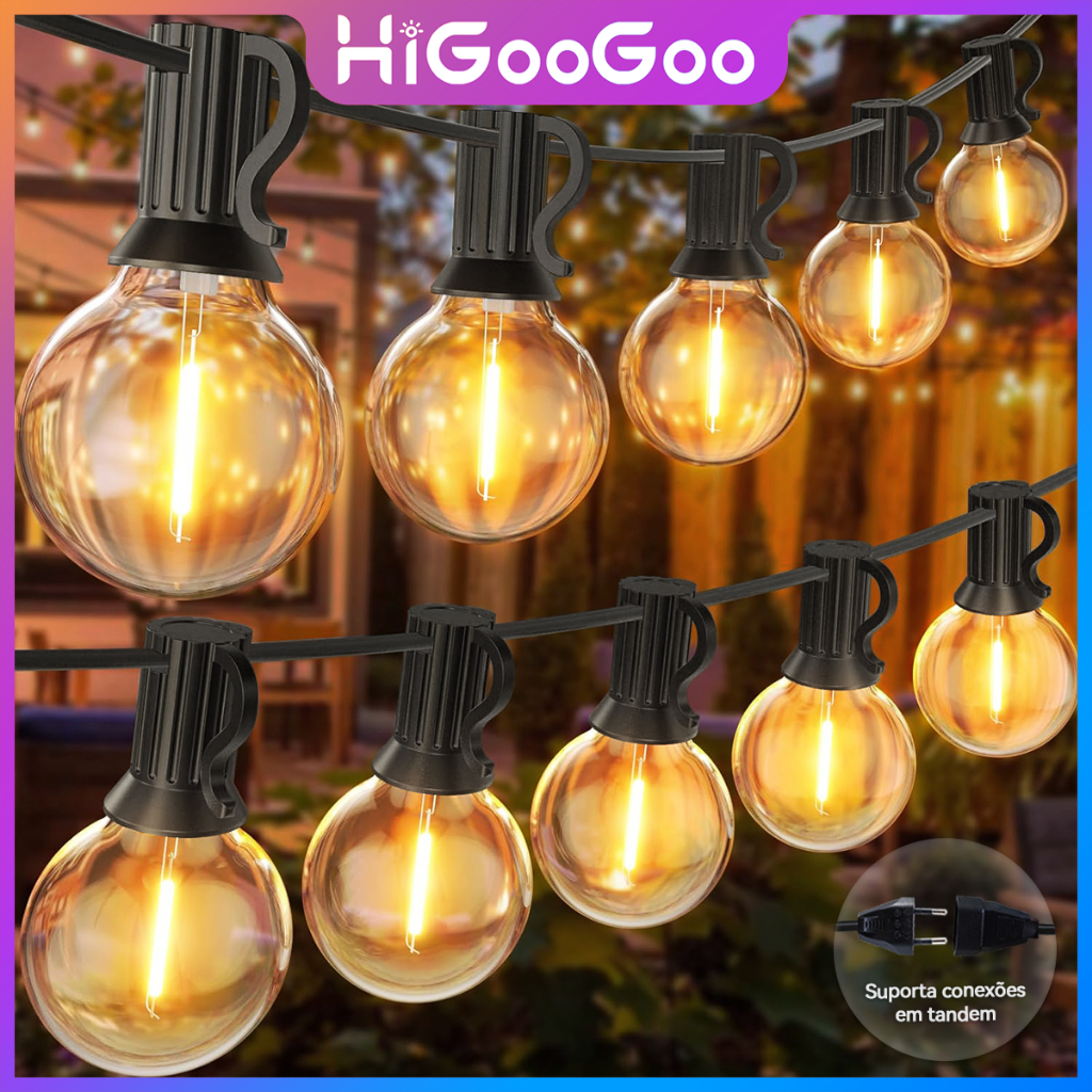 Cordão Lâmpadas Decoração - Comprar com Melhor Preço em Decoração