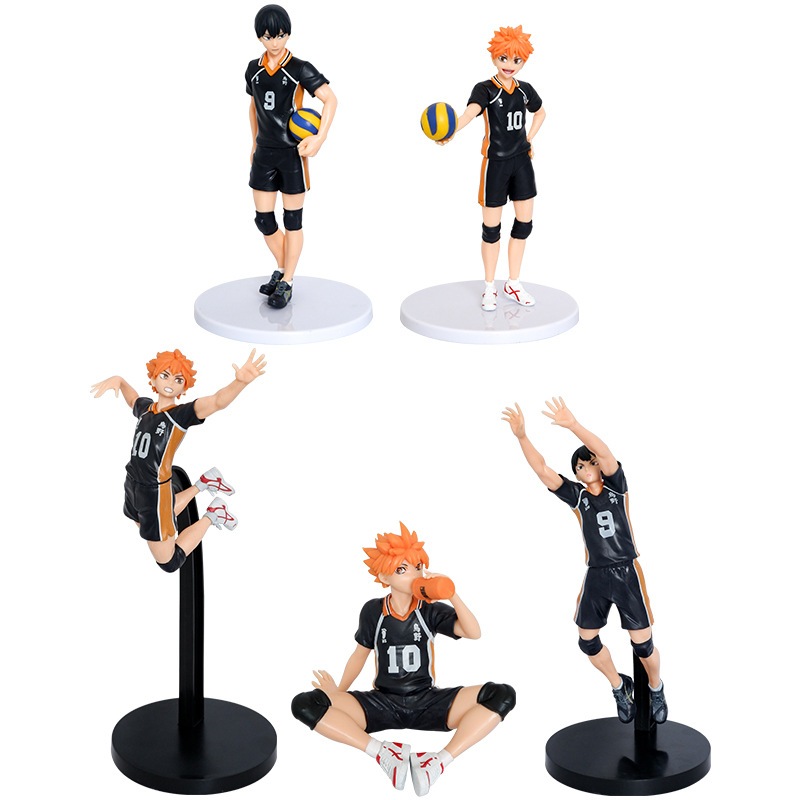 1 Unidade 9.5-26 Cm Anime Haikyu ! Figura Hinata Shoyo Tobio Kageyama Q Versão PVC Figuras De Ação Modelo Decoração De M em Oferta na Shopee