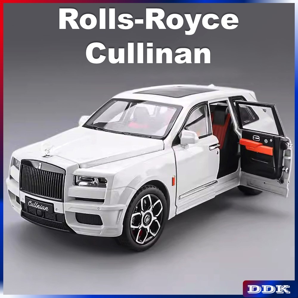 1 : 20 Rolls-Royce Cullinan Diecast Modelo Carro Liga De Brinquedo Metal Menino Criança Amigo Presente De Natal