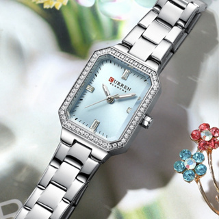 CURREN Relógio Feminino Novo Original Genuíno Moda Luxo Luminoso Simples Lazer Negócios Quartzo Analógico À Prova Dwater em Oferta na Shopee