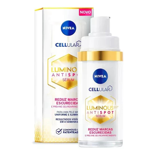 SÉRUM FACIAL CELLULAR LUMINOUS 630 ANTISPOT 30ML TIPO DE PELE NORMAL