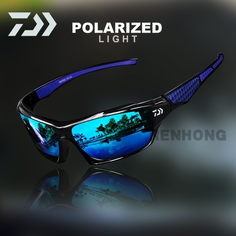 Óculos De Sol Polarizados Esportivos DAIWA Para Homens E Mulheres , Pesca , Ciclismo , Proteção Uv400 , Novo em Oferta na Shopee