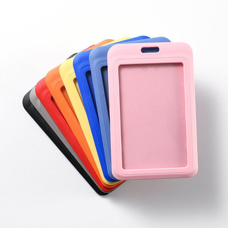 Capa Para Cartão De Trabalho Com Porta-Cartões De 10/5/2 Peças , Transparente Dupla Face , Chaveiro em Oferta na Shopee