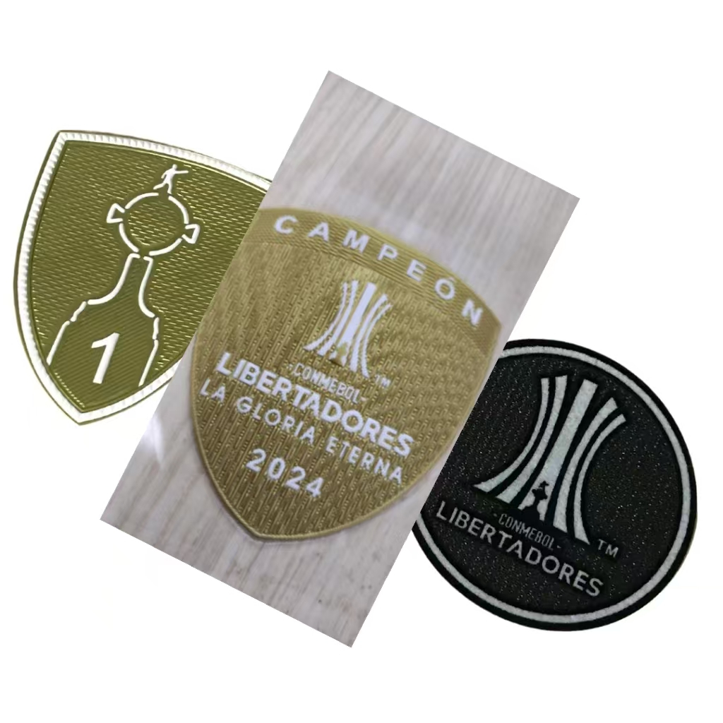 Libertadores - Campeões 2024 - Baú Patch da Libertadores Champions 2024 Monte sua camisa