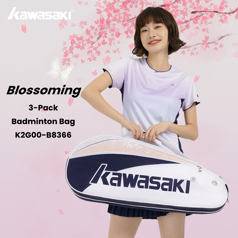 Bolsa De Badminton Kawasaki B8366 E A8354 Raquete Portátil Profissional De Um Om