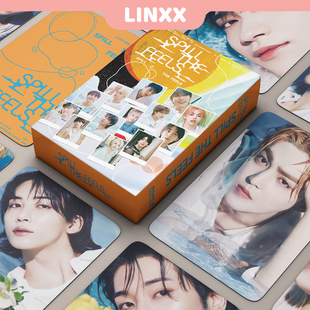 LINXX 55/50 Pcs Dezessete SPILL THE FEELS Álbum Lomo Card Kpop Photocard Cartão Postal Setor 17 Wonwoo Series em Oferta na Shopee