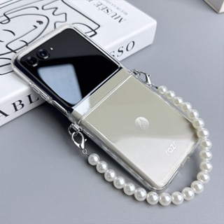 Moto Razr 60 Capa Para Motorola 50 Ultra Plus 2024 Simples DIY Pulseira Transparente Macio TPU De Telefone Móvel em Oferta na Shopee