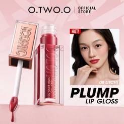O.TWO.O Gloss Labial Hidratante Haute, Fórmula Aquosa de Alto Brilho, Hidratação e Volume para Lábios
