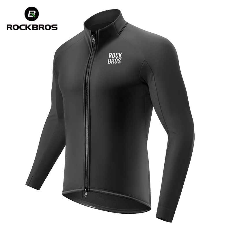 ROCKBROS Roupas De Ciclismo À Prova De Vento Manga Longa Topo Masculino E Feminino Velo Quente Estrada Mountain Bike Esp em Oferta na Shopee