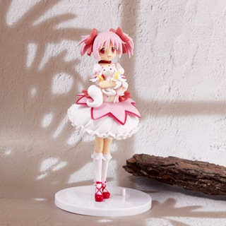 18cm Puella Magi Madoka Magica Anime Figura Kaname Incubadora Magia Donzela Deus QB PVC Figuras De Ação Modelo Decoração em Oferta na Shopee