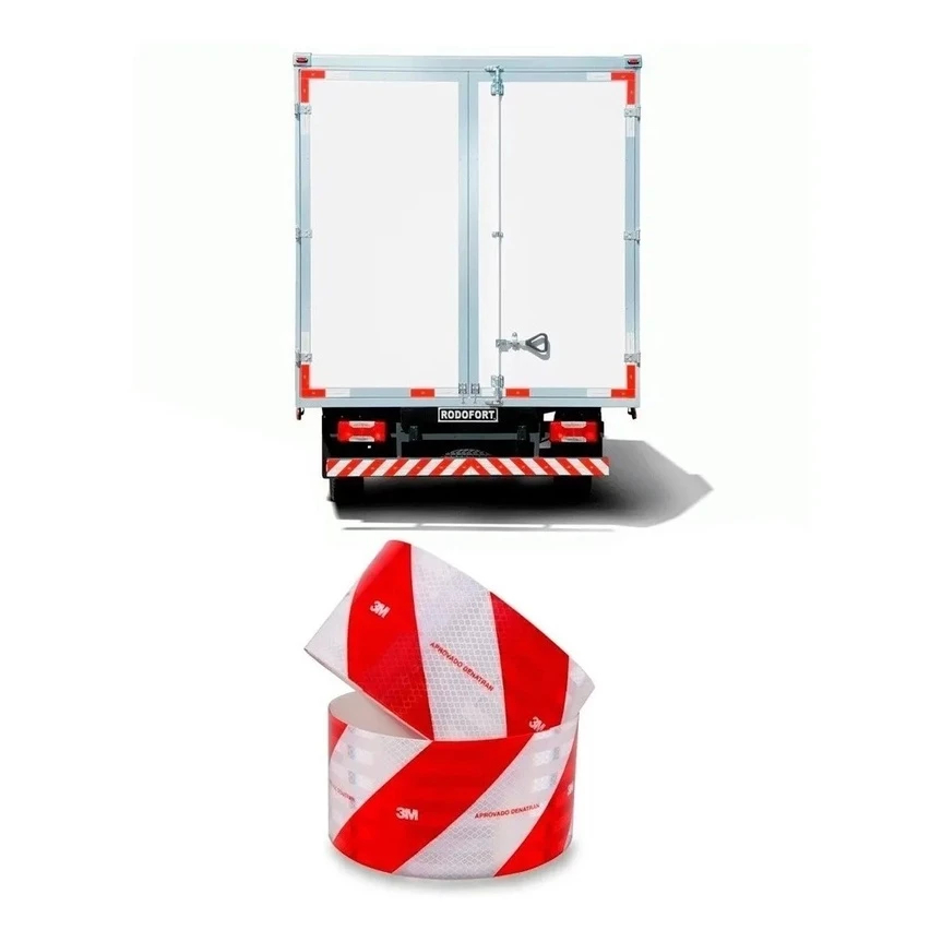 Faixa Refletiva Parachoque De Caminhão em Oferta na Shopee