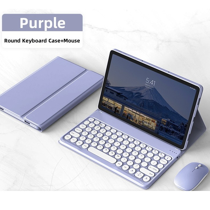 Teclado Bluetooth Removível Para Huawei MatePad 12X Air12 2024 2026 Com Proteção Total Folio Flip Stand Case Capa Compat