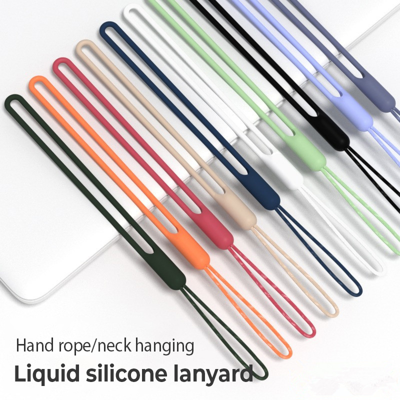 Cordão para fone de ouvido Bluetooth, feito de silicone resistente, disponível em cinco cores. · foto 2