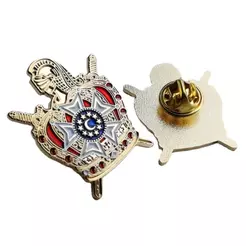 Acessórios De Moda 1,25 Polegadas Pino De Colarinho De Demolay