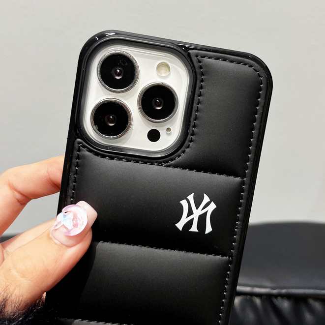 Casaco couro 3D luxo forma anti-impacto celular capô Para iPhone 17 16 15 14 13 12 11 Pro Max XR